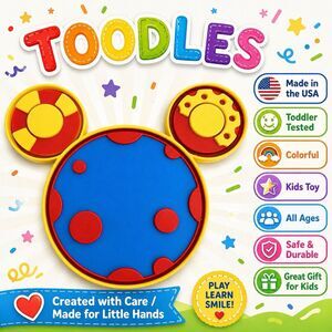 Toodles Flying Face Micky Mouse Clubhouse Kids Toy Fan Art All Ages 5x4 In